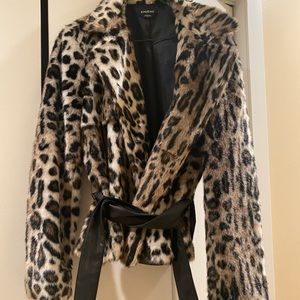 Leopard coat